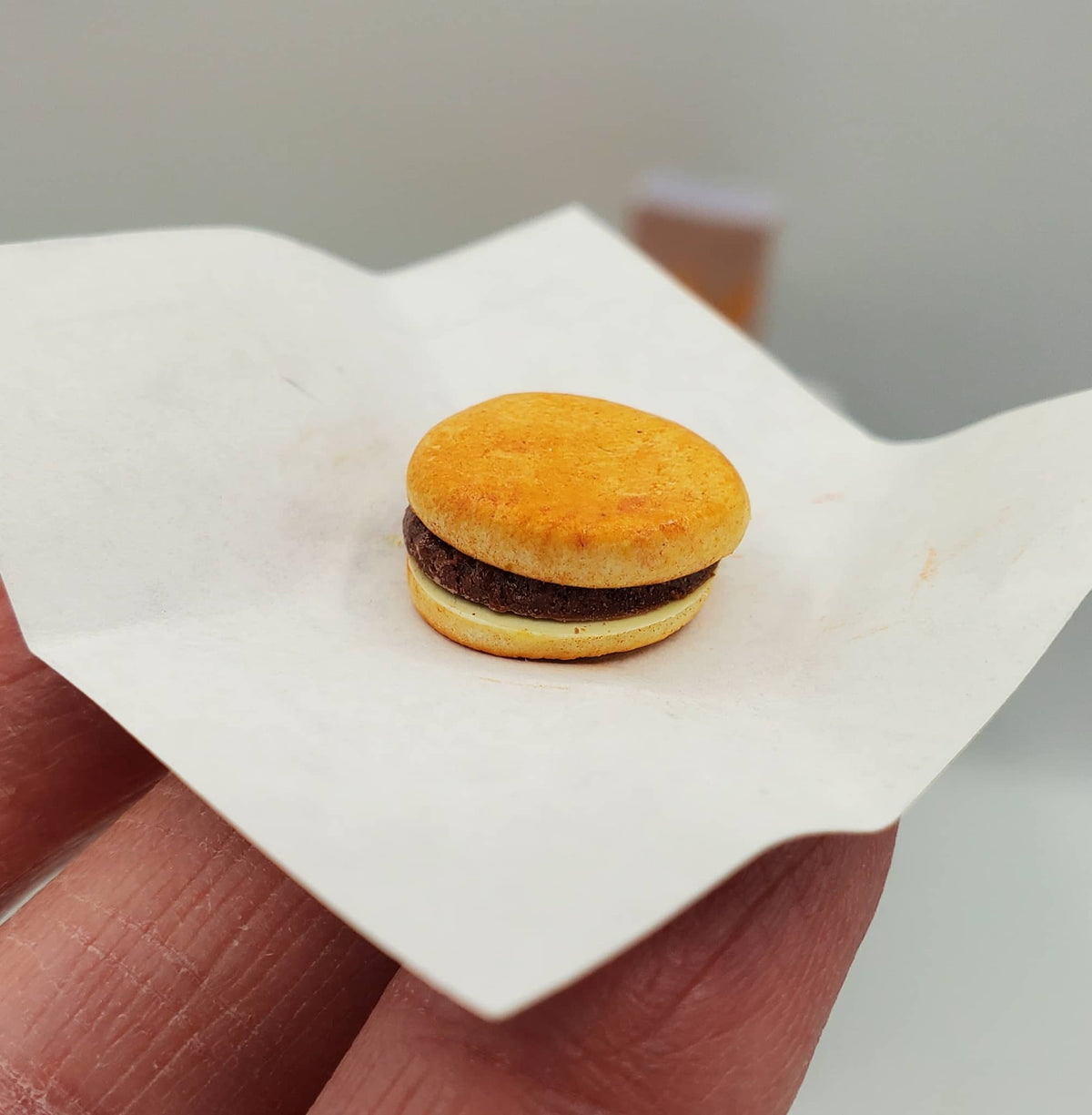 McMini Burger - Cheeseburger with French Fries and Apple Pie 1:6th Scale