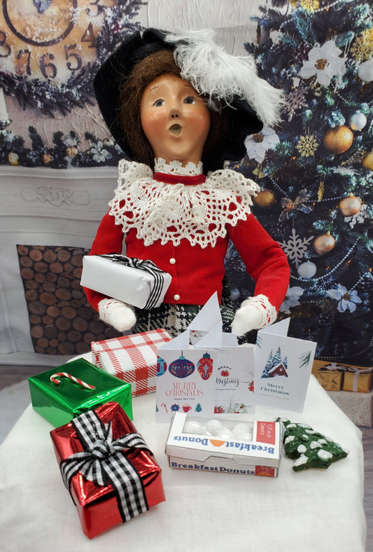 Christmas Package Gift Set For Dolls