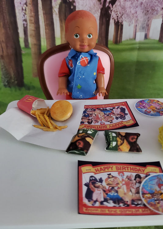McMini Birthday Cake Party Set