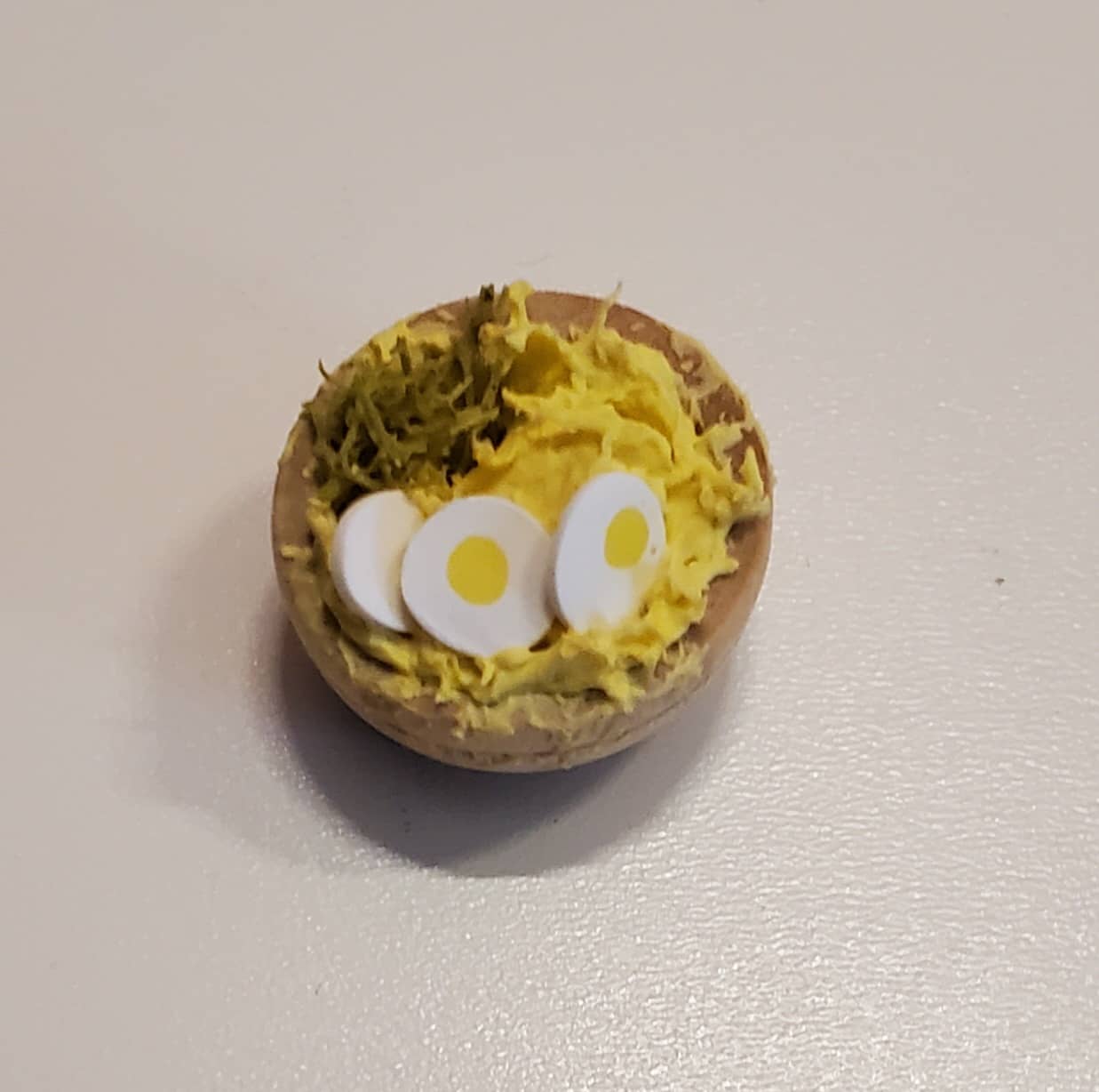 Potato Egg Salad 1:12th scale for Dollhouse Dolls