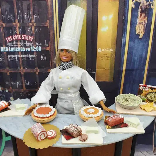 Barbie with Pumpkin Pies