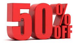 50% Off Items