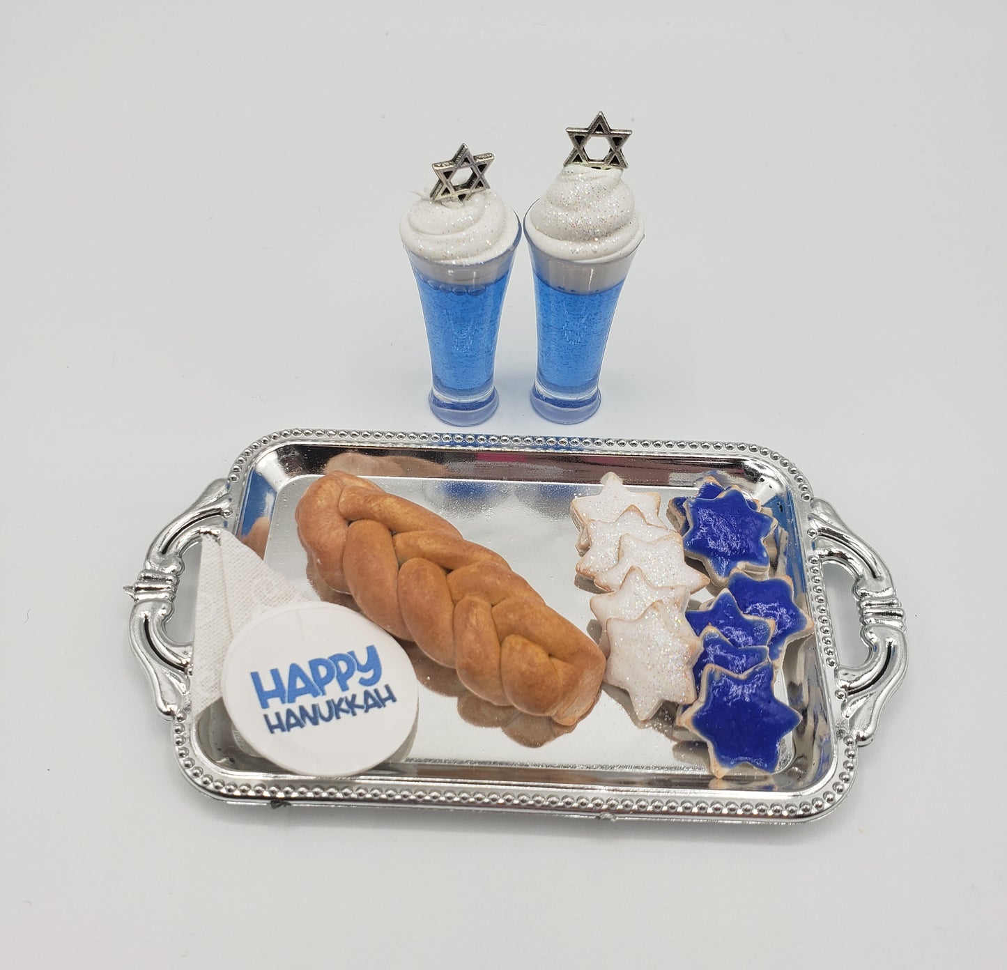 hanukkah platter for barbie