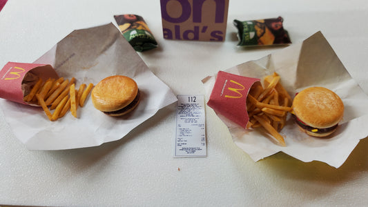 McDonald's McMini Dinner Set for 1:6th Scale Dolls