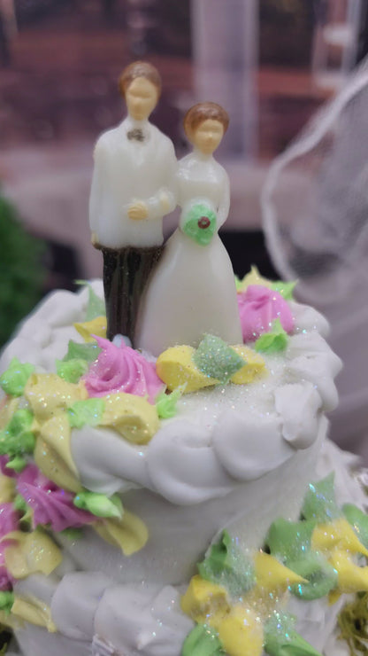 Chef Gina's 1:6 Scale Wedding Cake Doll Accessory