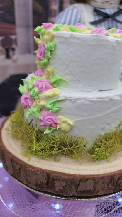 Chef Gina's 1:6 Scale Wedding Cake Doll Accessory