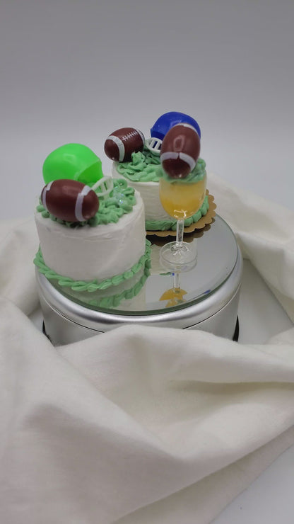 Football Cakes for 1:6th Scale dolls