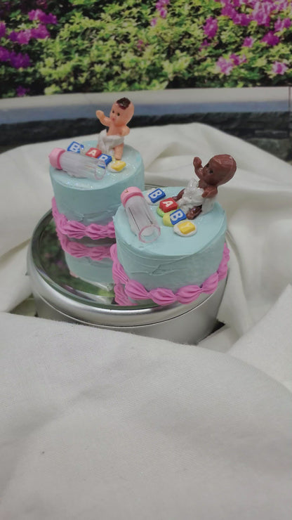 Baby Gender Reveal Cakes