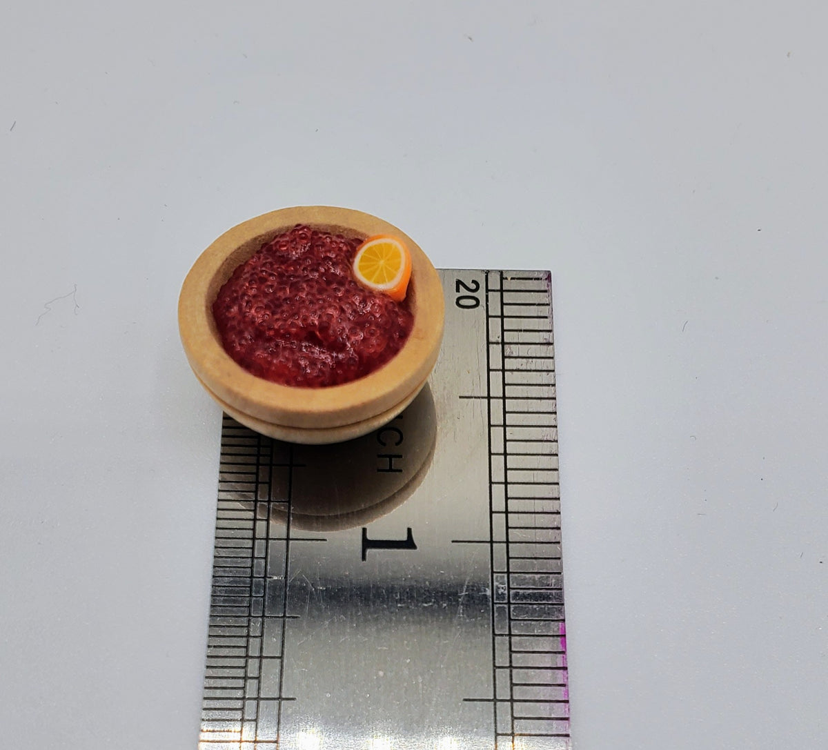 Chef Gina's Miniature Cranberry Sauce For Dolls Side