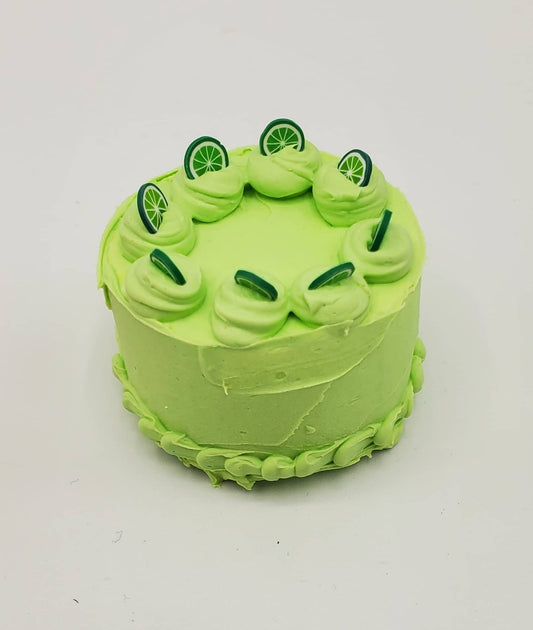 Lime Green Miniature Cake for Fashion Dolls