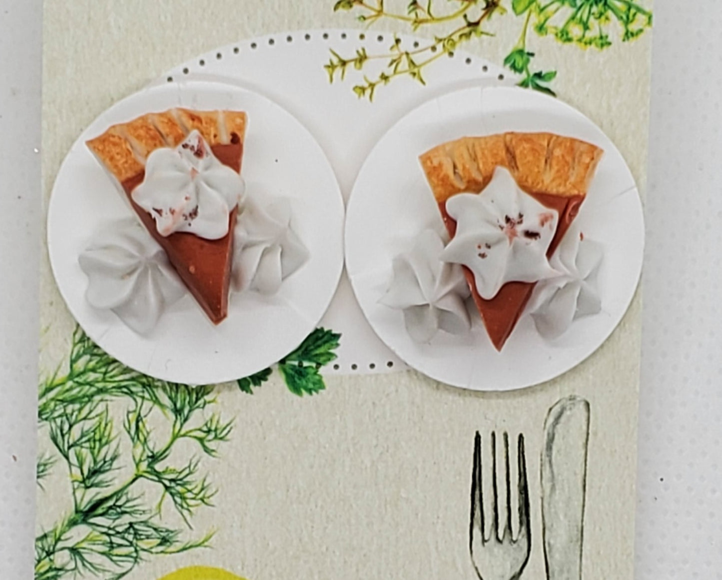Pumpkin Pie Earrings