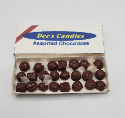 Miniature Box of Chocolates for Dolls