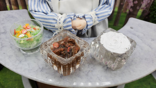 Stew Dinner Set for 1:4th Scale Dolls
