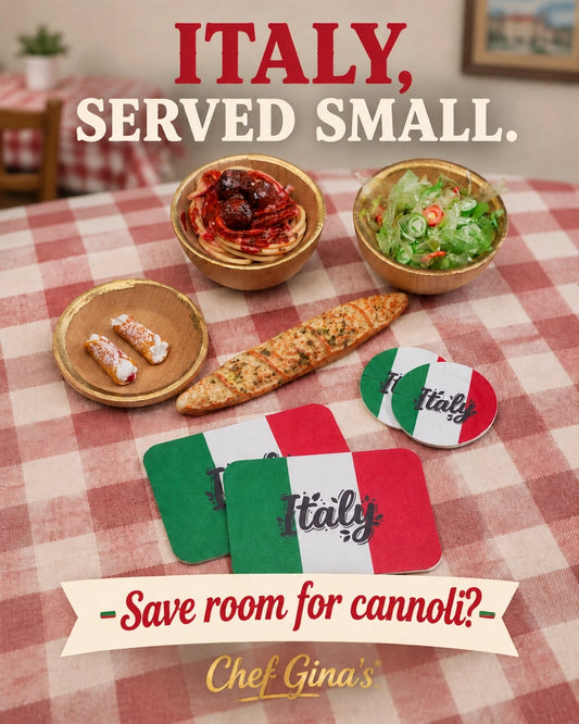 Spaghetti Dinner for 1:6th Scale - Welcome to Italy.