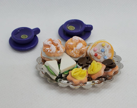 Spring Party Set Mini Food 1:6th Scale